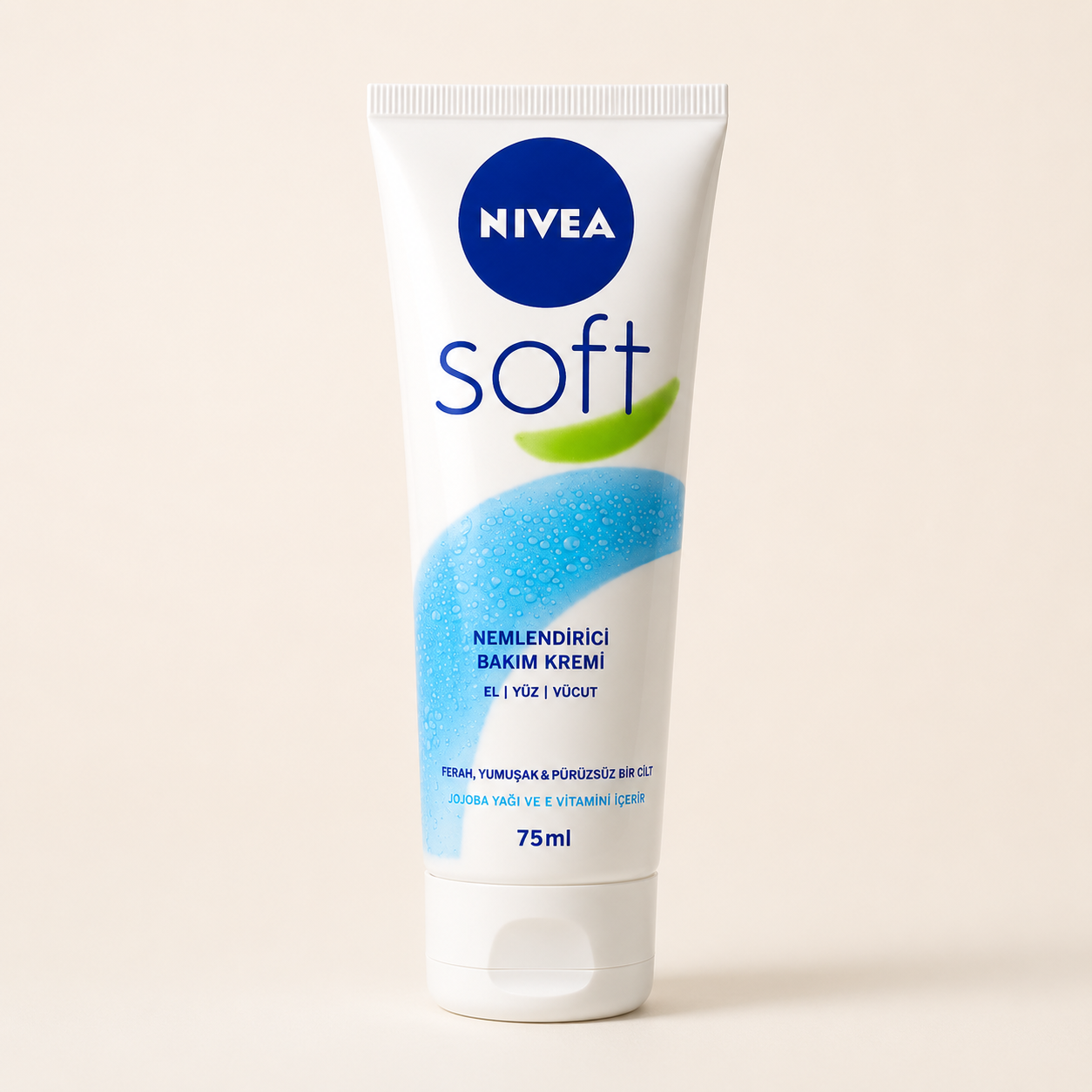 کرم مرطوب‌کننده نیوآ سافت NIVEA Soft حجم ۷۵ میل