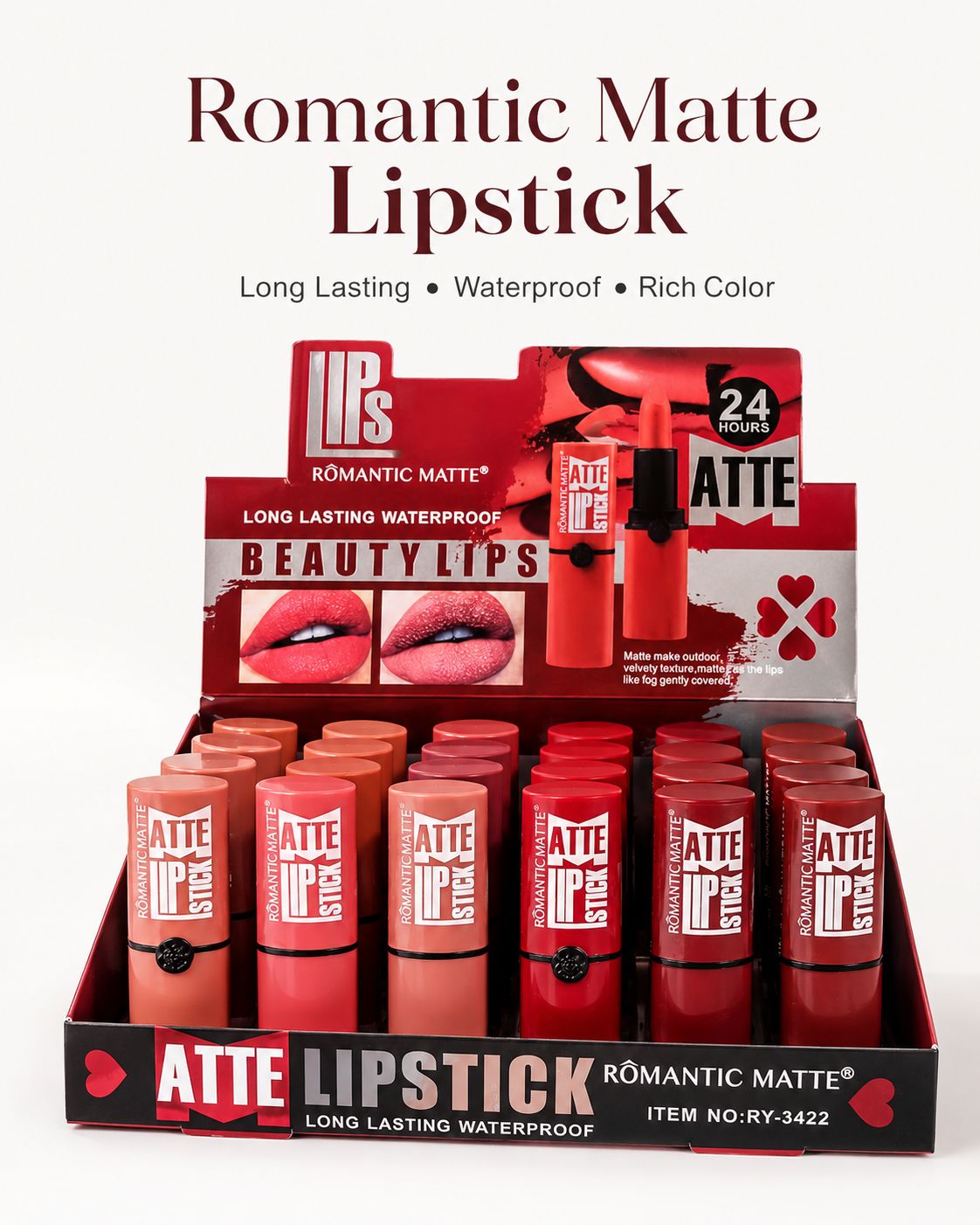 رژ لب مات Romantic Matte