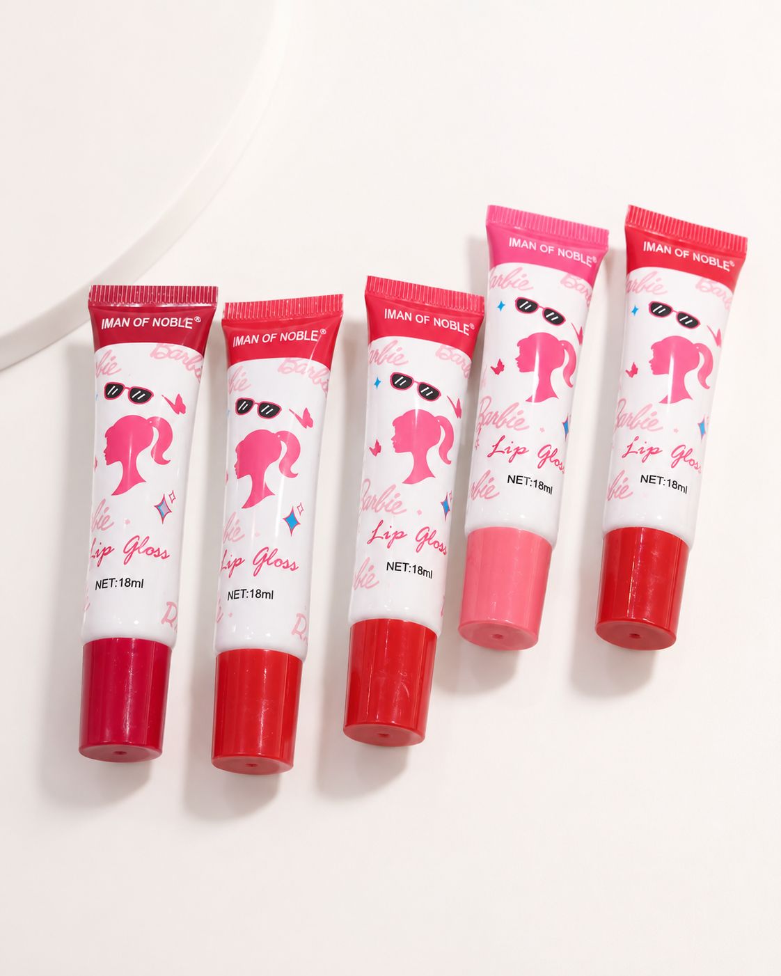 رژ لب خیس Iman of Noble مدل Barbie Lip Gloss