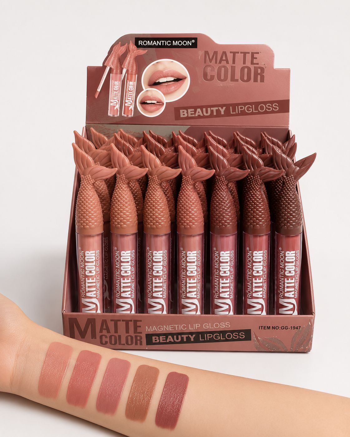 لیپ گلاس مات Romantic Moon مدل Matte Color