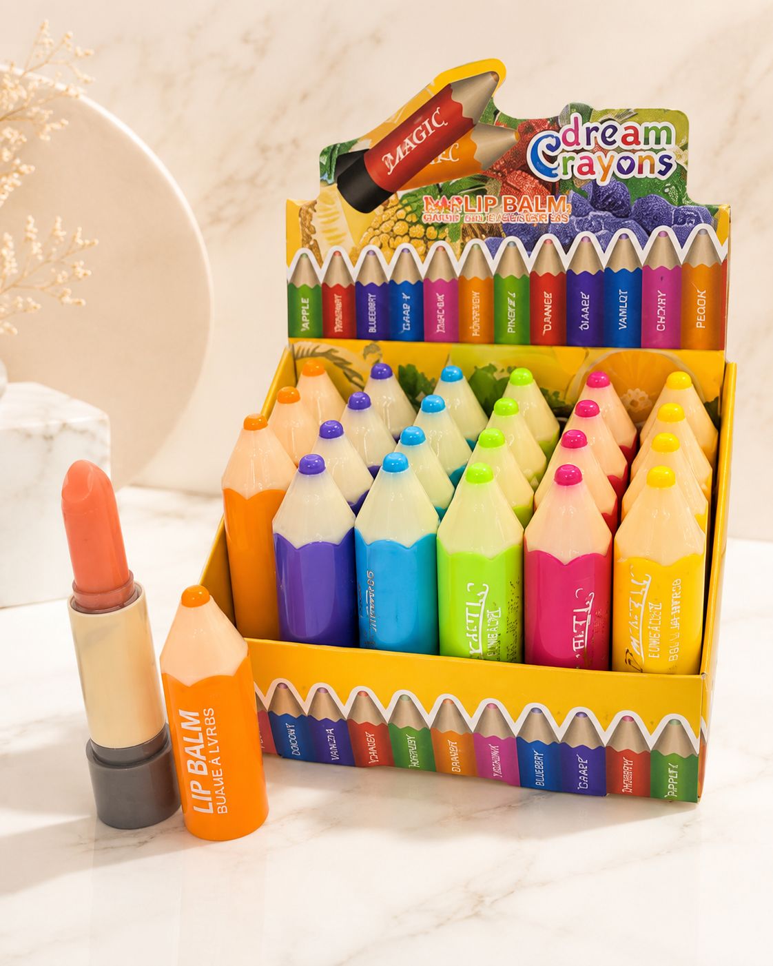 بالم لب مدادی Dream Crayons