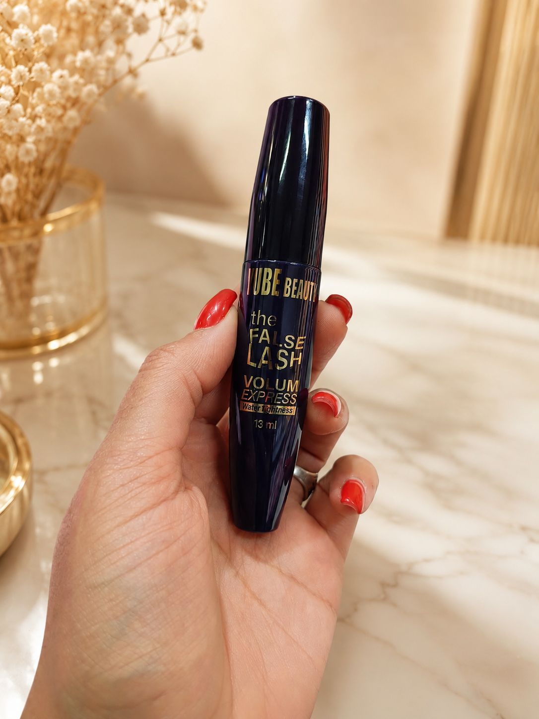 ریمل حجم‌دهنده و بلندکننده TUBE BEAUTY مدل The False Lash Volume Express حجم ۱۳ میل