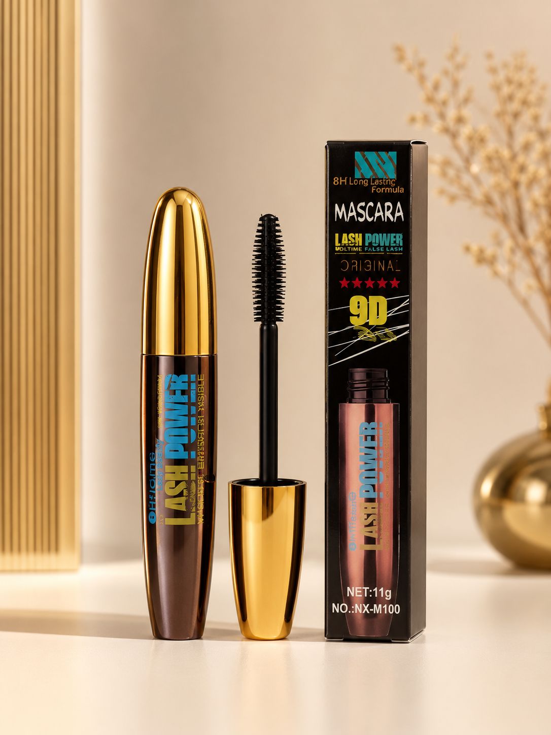 ریمل حجم‌دهنده لش پاور اوریفلیم مدل 9D Original کد NX-M100 وزن ۱۱ گرمOriflame Lady Beauty